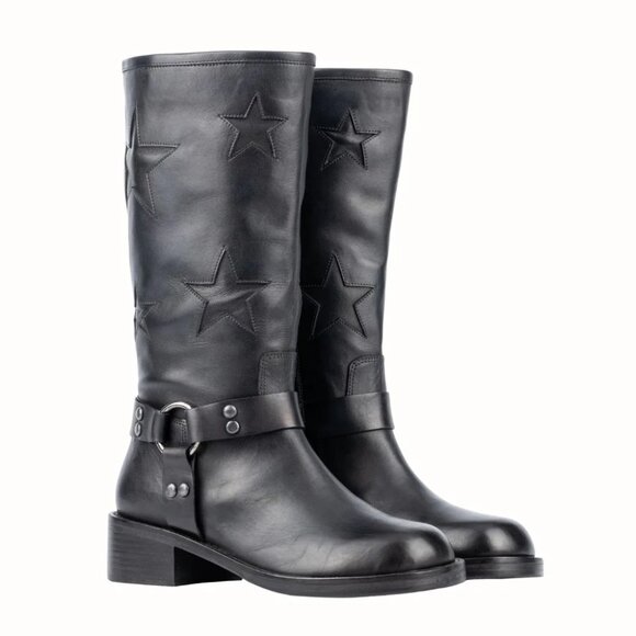 Vintage Foundry Co. Women's Mathilde Tall Boots in Black  Sz: 9 - Picture 1 of 13